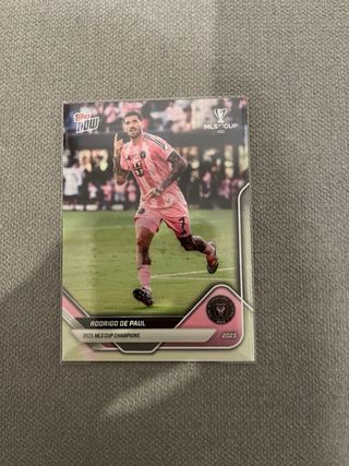 Lote8 Cartas Topps Now MLS Cup 2025 Inter Miami CF