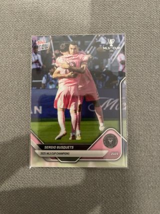 Lote8 Cartas Topps Now MLS Cup 2025 Inter Miami CF
