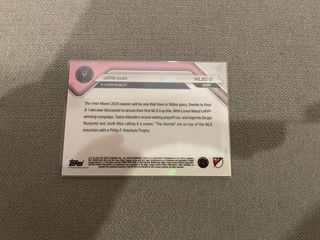 Lote8 Cartas Topps Now MLS Cup 2025 Inter Miami CF