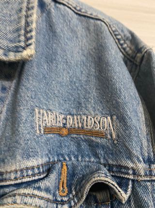 Harley Davidson M Giacca in denim jeans Uomo
