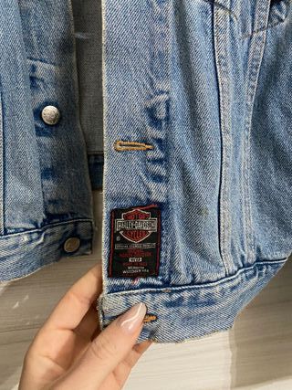 Harley Davidson M Giacca in denim jeans Uomo