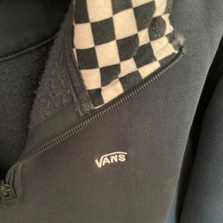 Sudadera Vans Media Cremallera Cuello Checkerboard