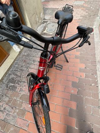 Bicicleta Eléctrica Gitane Roja como nueva 690 km