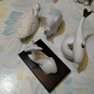 Lote figuritas cerámica variadas