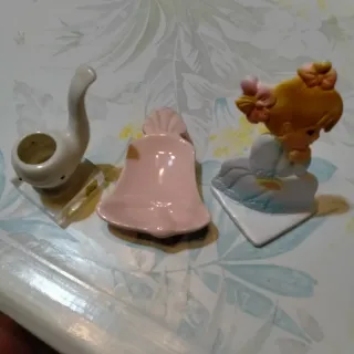 Lote figuritas cerámica variadas