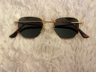 Gafas de sol Ray-Ban Hexagonal Azul Dorado