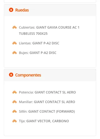 Giant Propel Advanced 2 Talla S