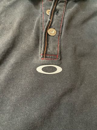 Camiseta Oakley Manga Larga Gris Talla M