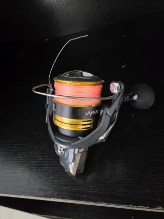 Carrete de pesca Sahara