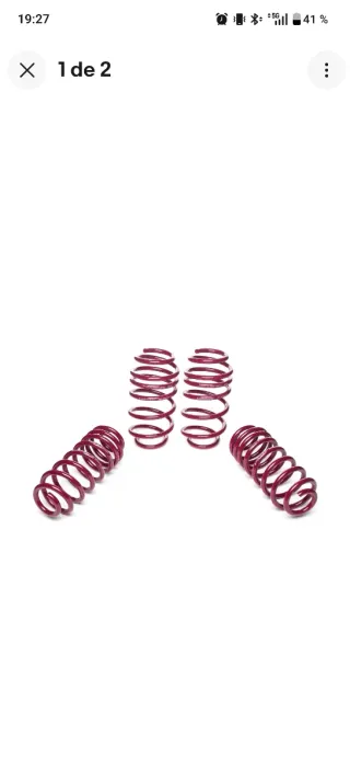 Muelles cortos Vogtland Mercedes W176