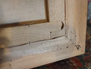 Cuadro original al óleo firmado J. Coll 91X78