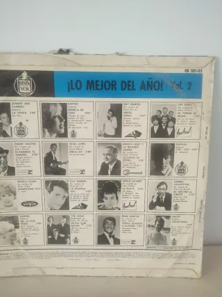 Vinilo Lo Mejor del Año Vol. 2