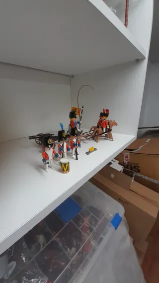 Playmobil Soldados Ingleses con Cañón