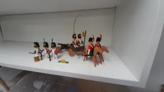 Playmobil Soldados Ingleses con Cañón