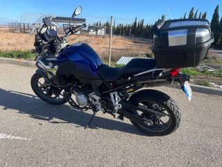 BMW F750GS Adventure Moto Azul/Negra