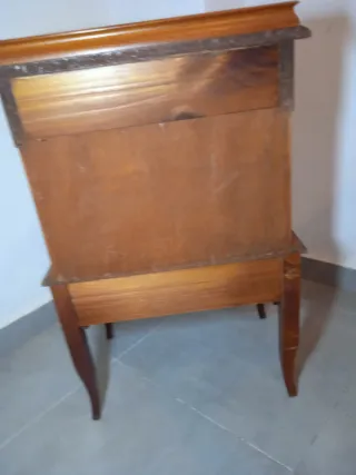 Auxiliar vintage de madera