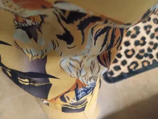 Camiseta Superdry S Tigres y Bambú Overside