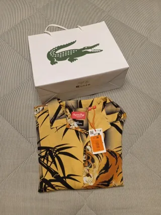 Camiseta Superdry S Tigres y Bambú Overside