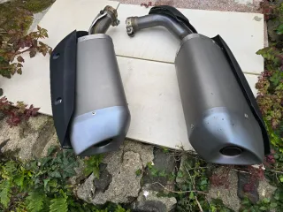 Escapes Originales Yamaha modelo mt-07 2014 2016