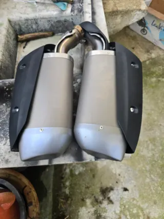 Escapes Originales Yamaha modelo mt-07 2014 2016