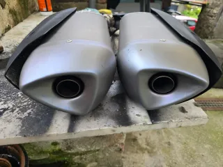 Escapes Originales Yamaha modelo mt-07 2014 2016