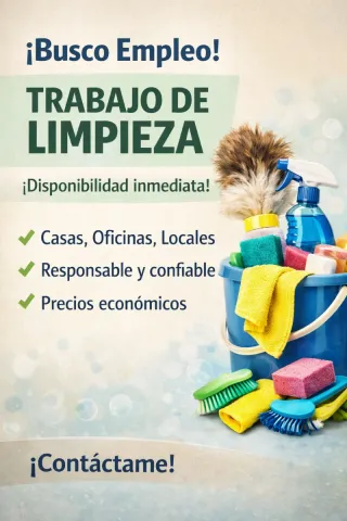 Trabajo limpieza