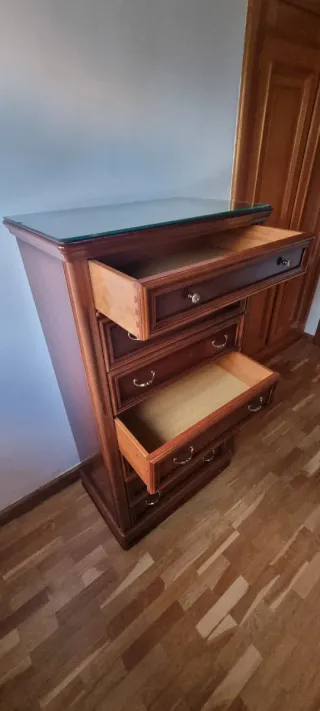 CONJUNTO DORMITORIO NOGAL