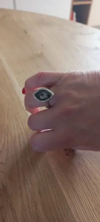 Anillo Plata Uno de 50 Talla 14