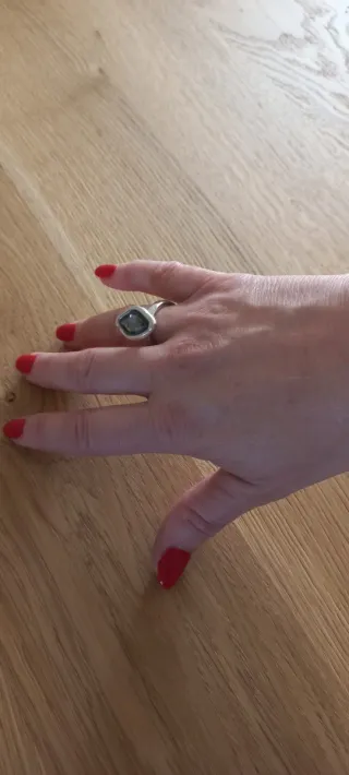 Anillo Plata Uno de 50 Talla 14