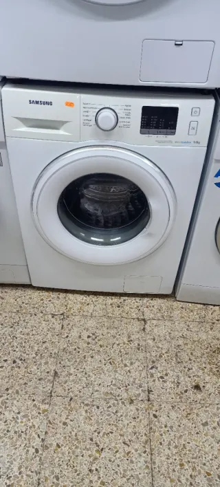 Lavadora Samsung ecobubble 9 kg