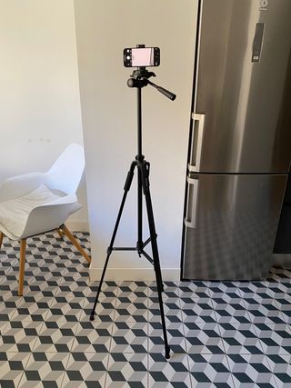 Trípode para móvil y cámara