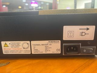 Máquina Térmica alemana para stencils