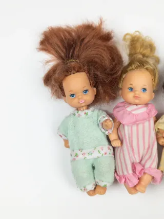 Lote 3 Bebés Barbie Familia Corazón/ heart family