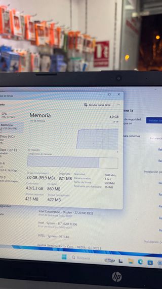HP Serie 15 Portátil Negro