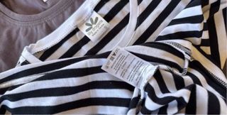 Camiseta de algodón azul