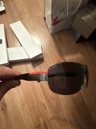 Gafas de Sol PRADA aviador Linea Rossa originales