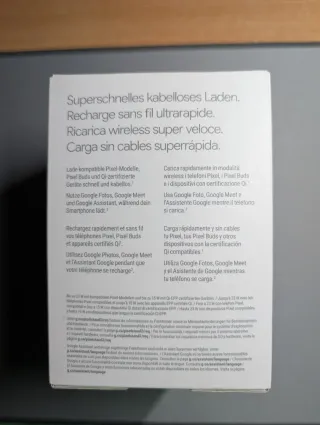 Google Pixel Stand 2ª Gen Cargador Inalámbrico