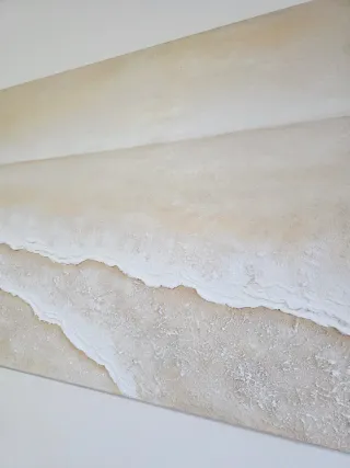 Cuadro Texturizado Playa 150x70cm