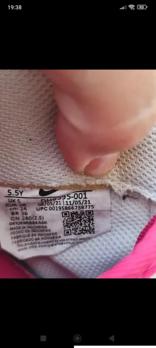 Scarpe Nike Air Force 1 Donna Tg 38