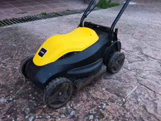 Cortacésped Eléctrico Amarillo y Negro