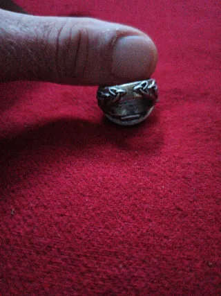 Anillo Plata Diseño Estrella Celta