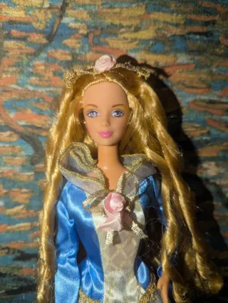Barbie con vestito principesco