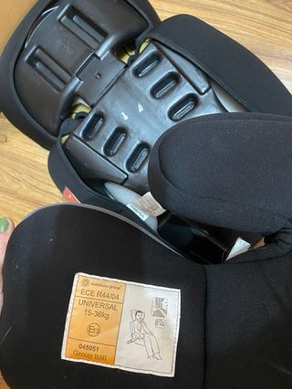 Silla coche Jan desmontable 15-36 kg