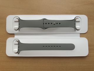 Apple Watch 44mm. Light Gray Titanium Sport Band