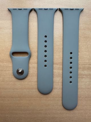 Apple Watch 44mm. Light Gray Titanium Sport Band