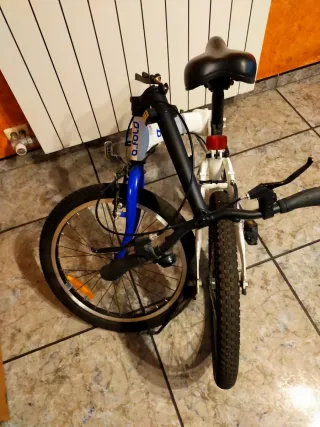 Bicicleta plegable B-Fold blanca