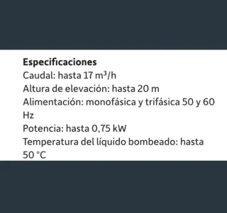 Bomba Sumergible LOWARA