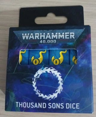 Warhammer 40.000 Thousand Sons Dadi