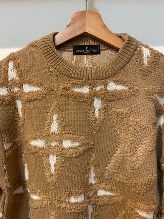 Jersey Louis Vuitton Marrón y Blanco