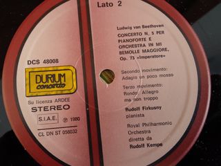 Vinilo Beethoven: Emperador Op. 73